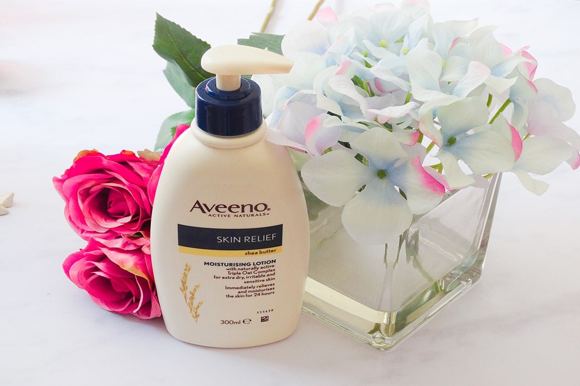 aveeno skin relief moisturising lotion with shea butter