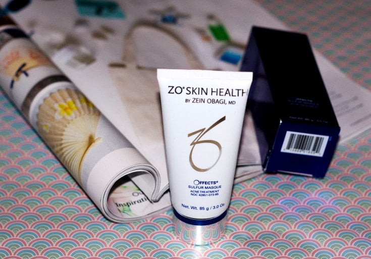 zo skin health offects sulfur masque