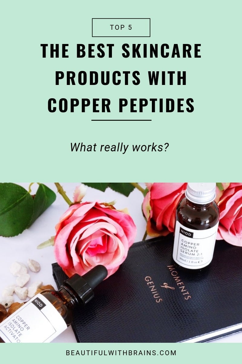 5 best skincare products with copper peptides