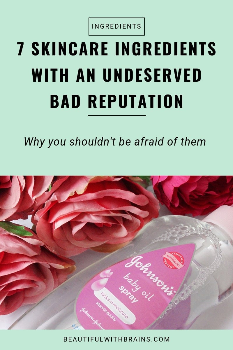 7 skincare ingredients with an undeserved bad reputation