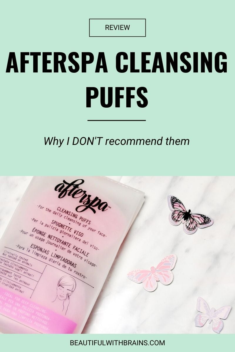 Afterspa Cleansing Puffs review