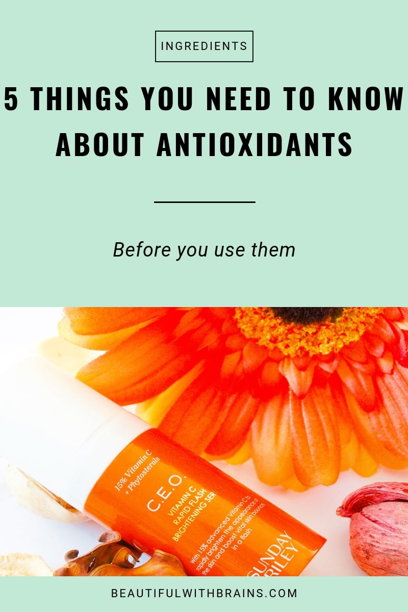 antioxidants things to know