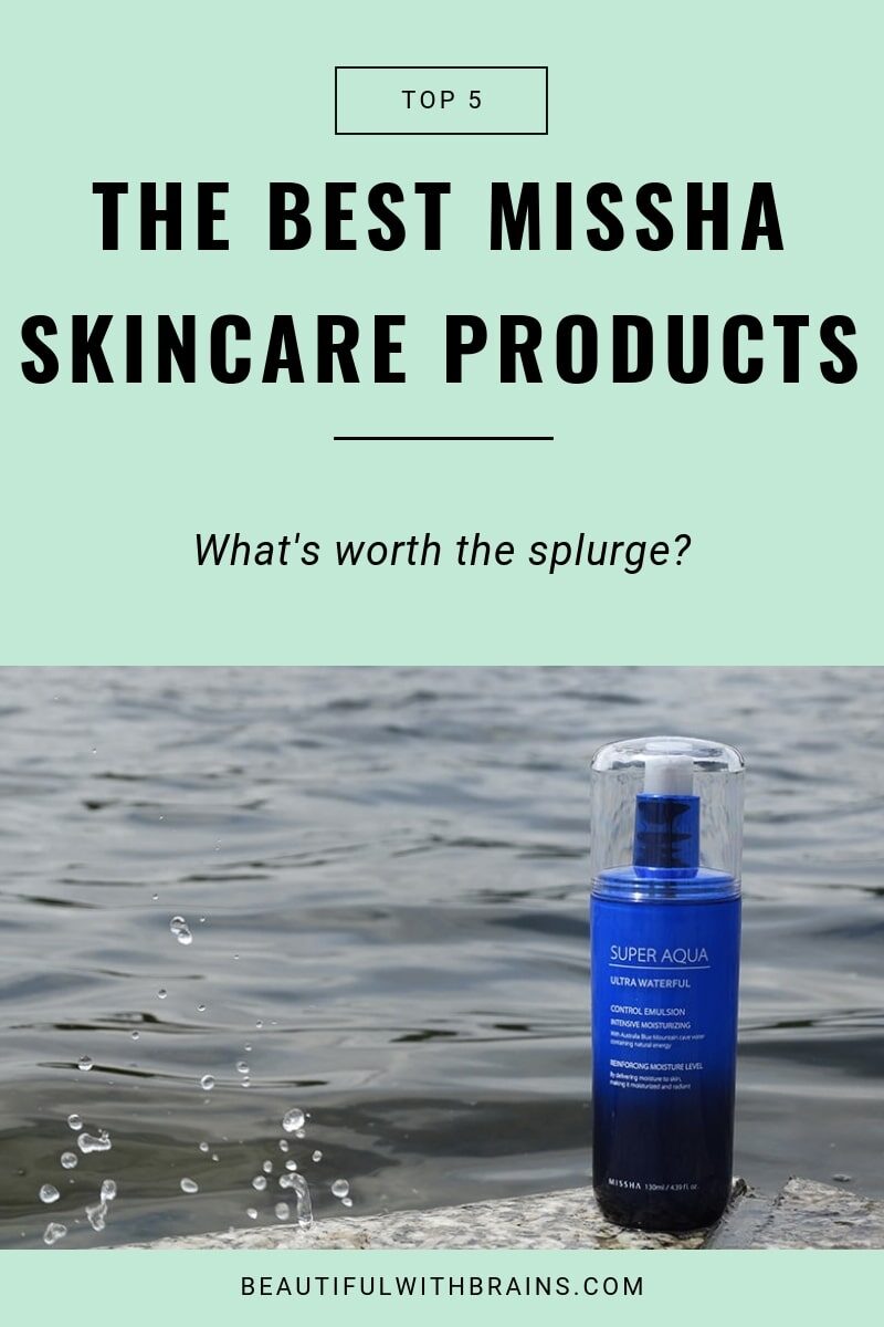 best missha skincare products