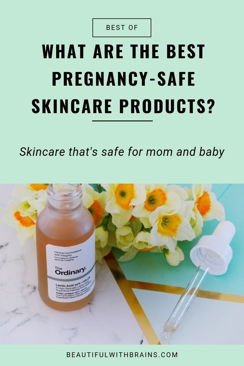 best pregnancy-safe skincare products
