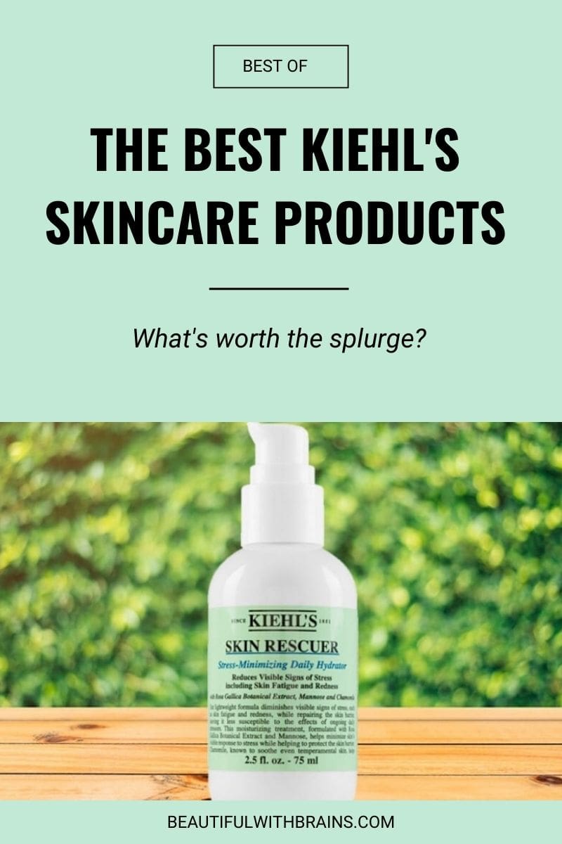 best skincare products kiehl's