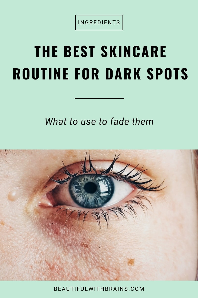best skincare routine for sun and dark spots