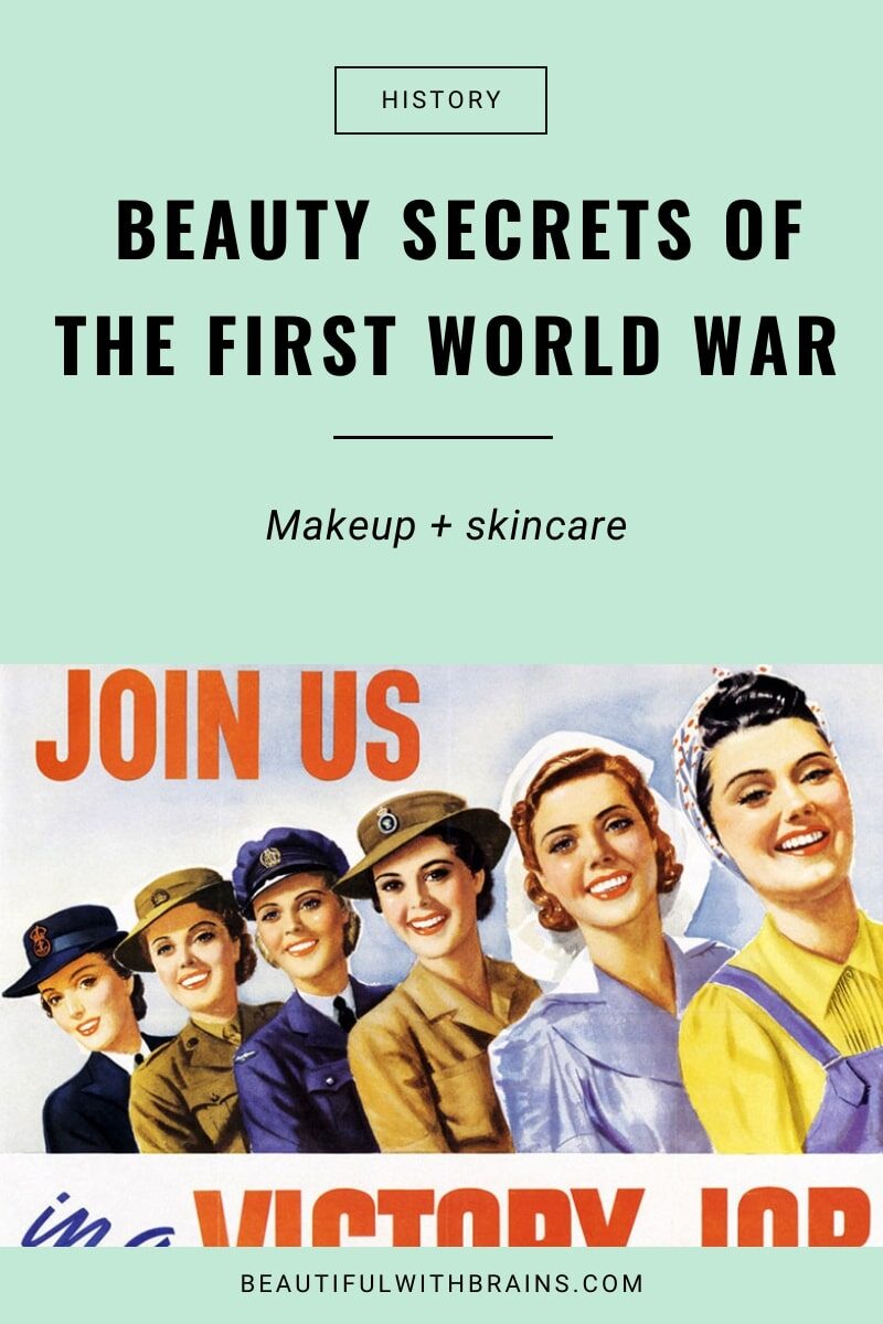 cosmetics during world war I