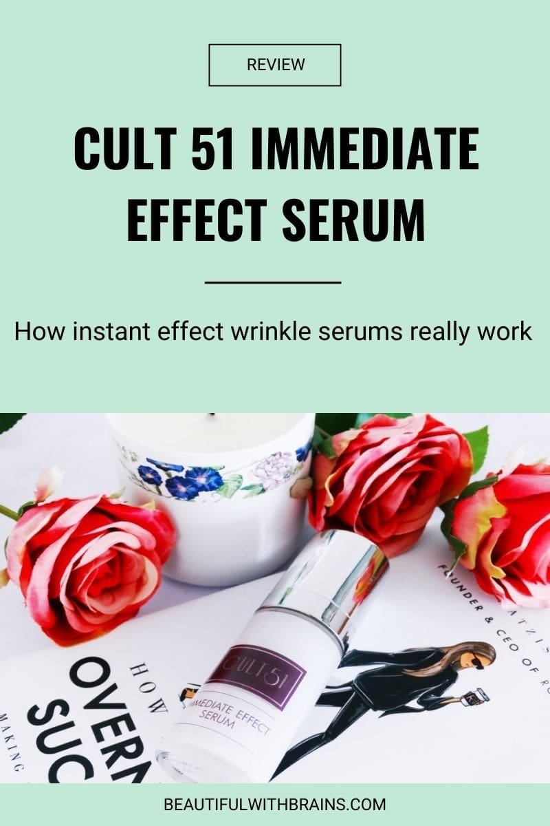 Cult 51 Immediate Effect Serum review