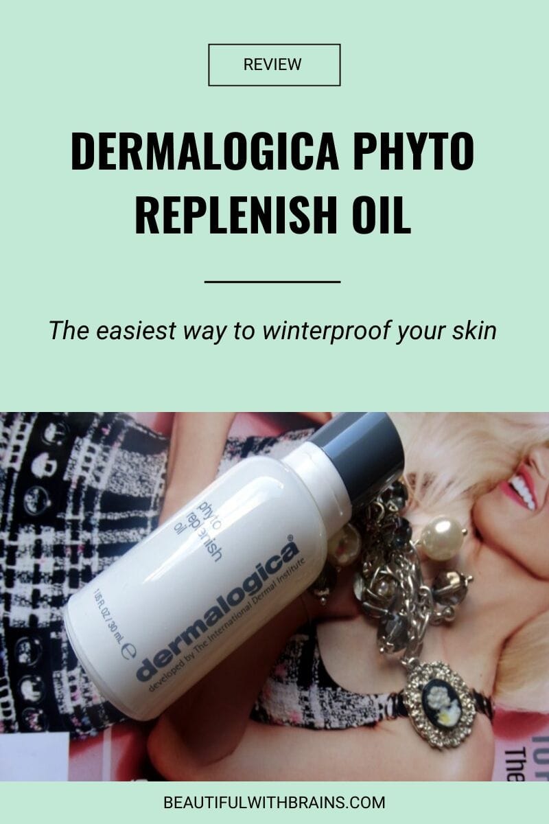 Dermalogica Phyto Replenish Oil review