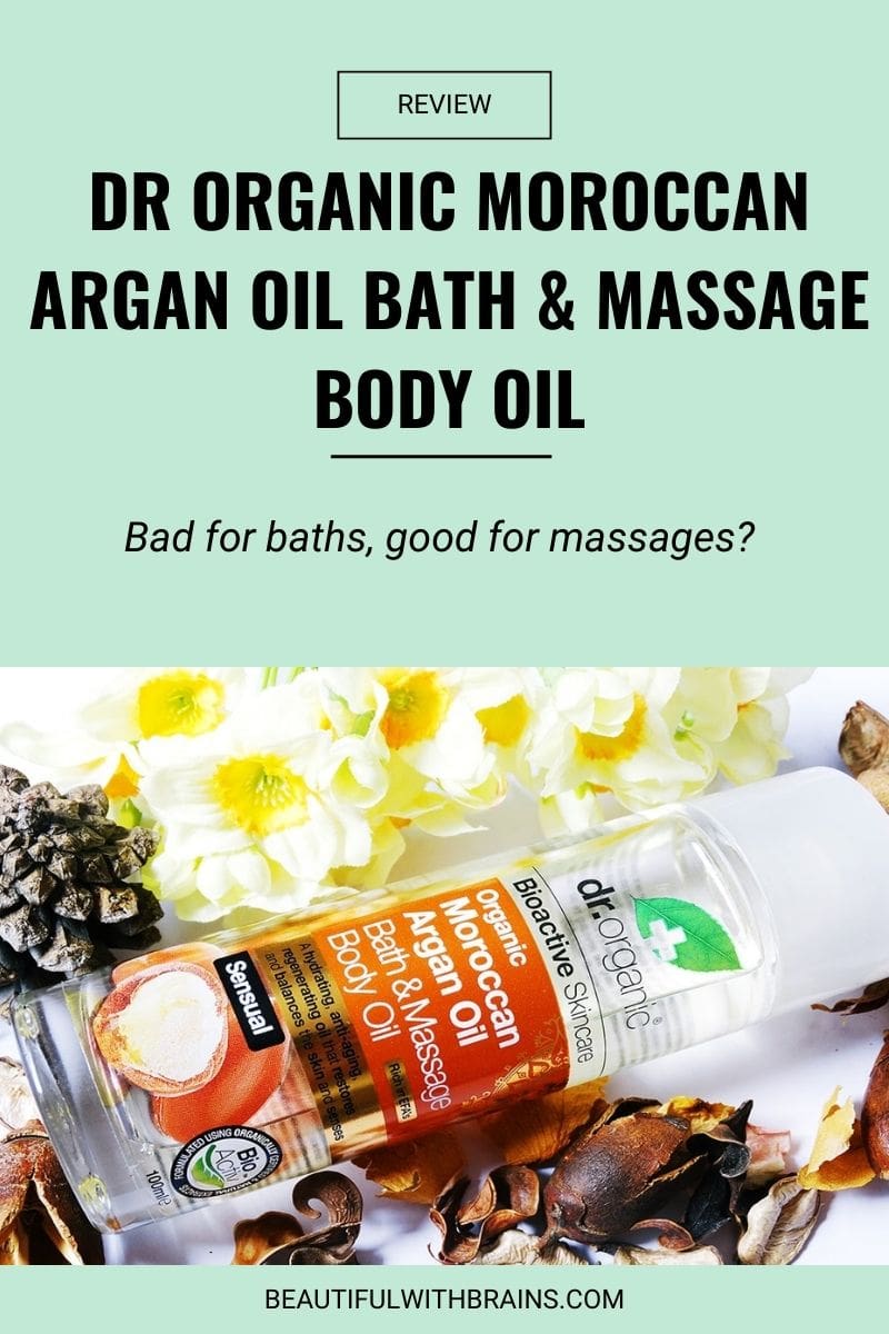 Dr Organic Moroccan Argan Oil Bath & Massage Body Oil review
