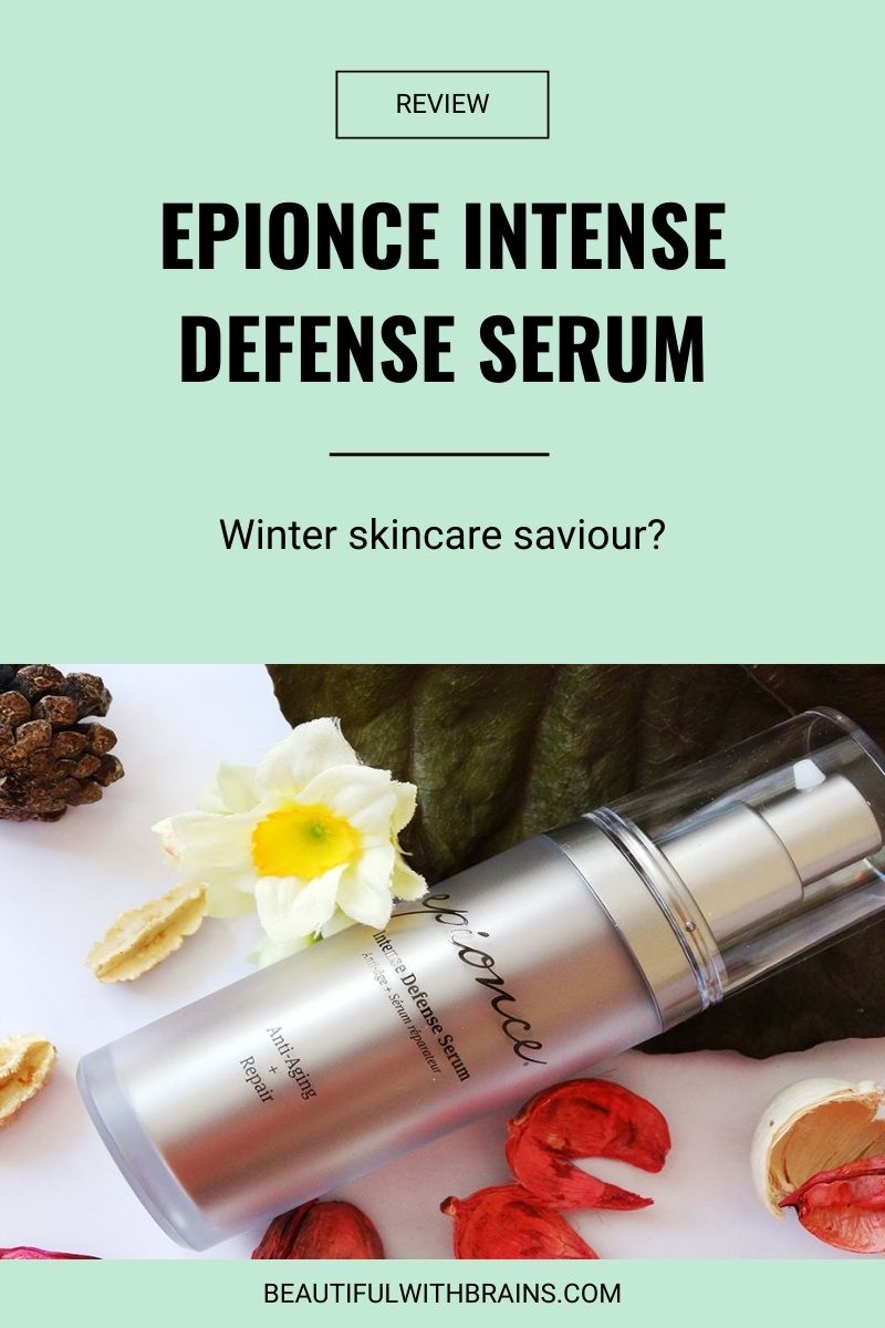 Epionce Intense Defense Serum review