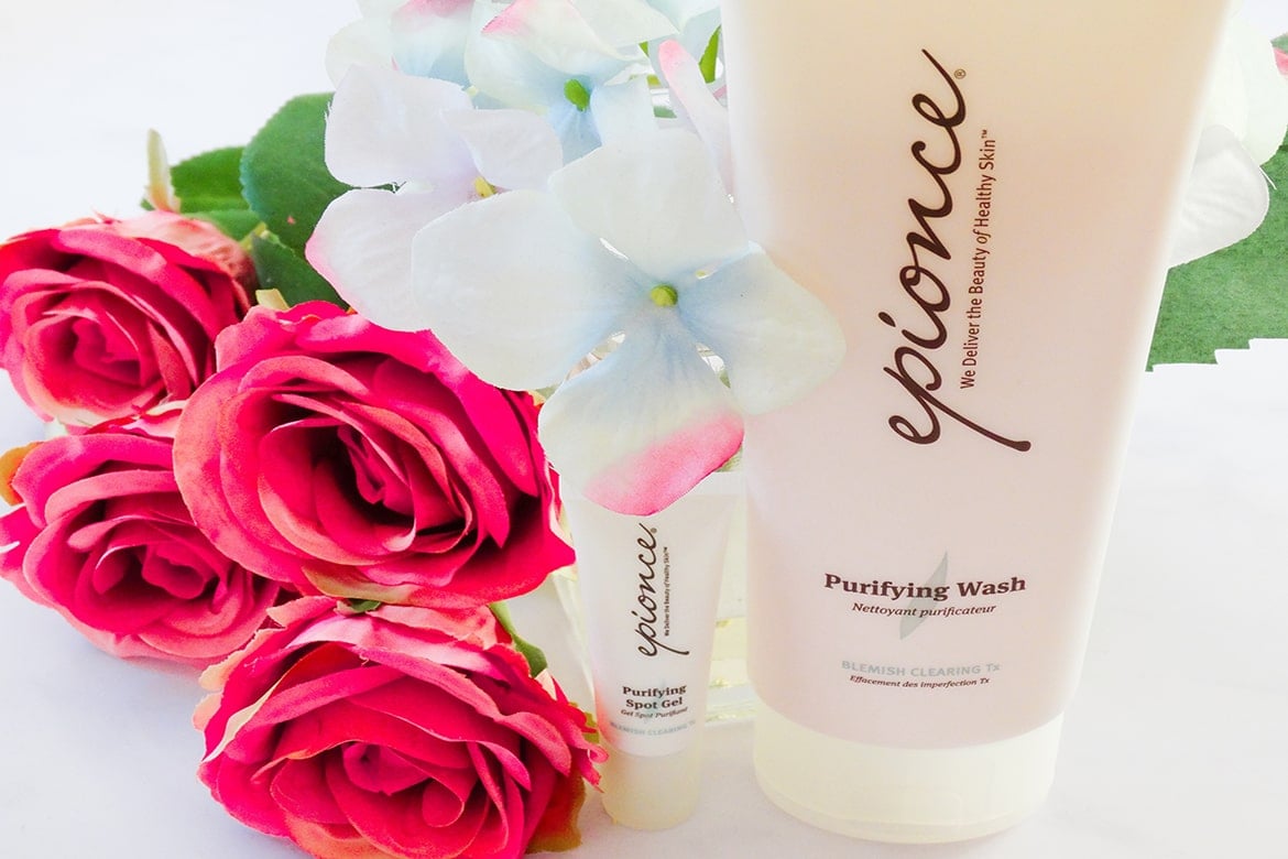 epionce purifying spot gel and purifying wash