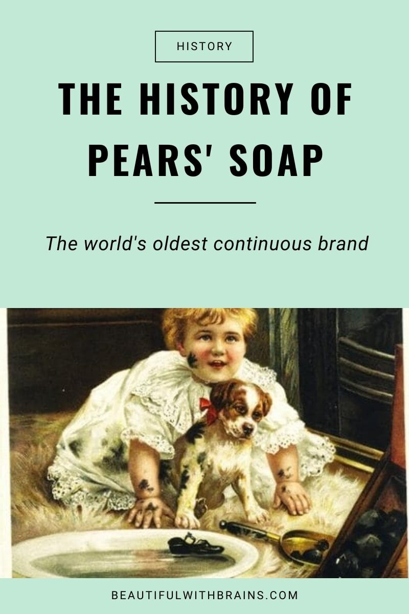 history of pears soap