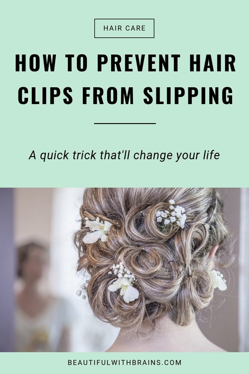 how to prevent hair clips from slipping