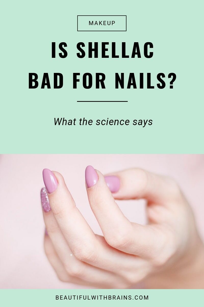 is shellac bad for nails