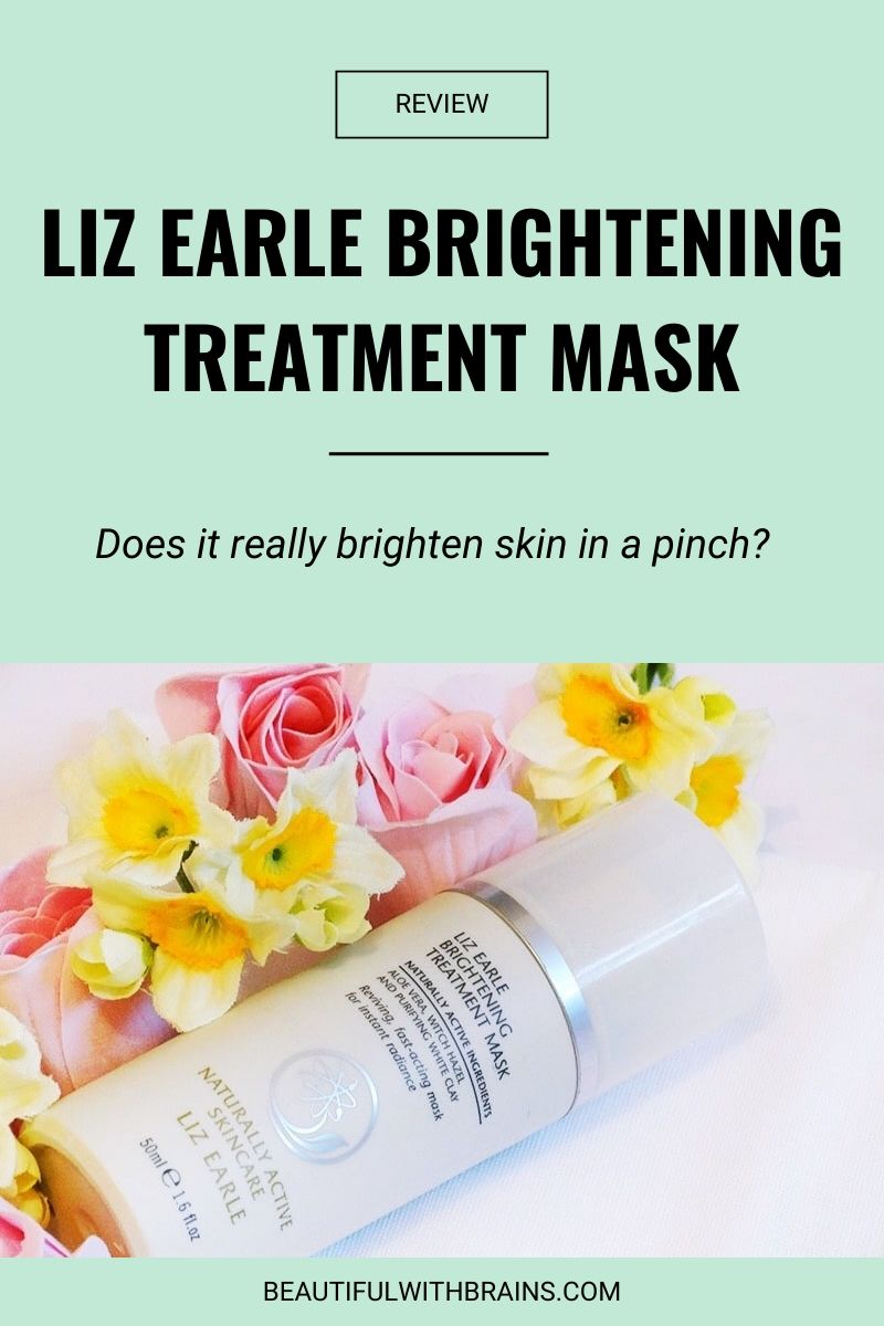 liz earle brightening treatment mask review