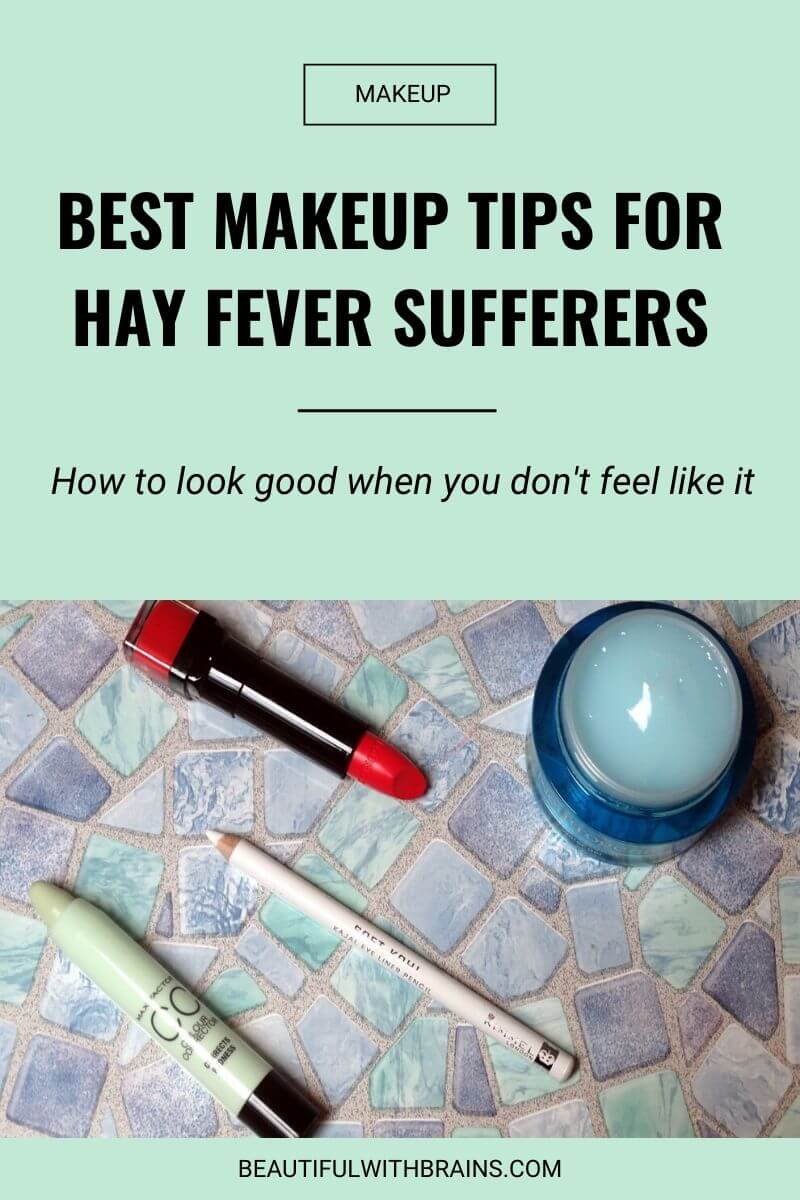 makeup tips for hay fever sufferers