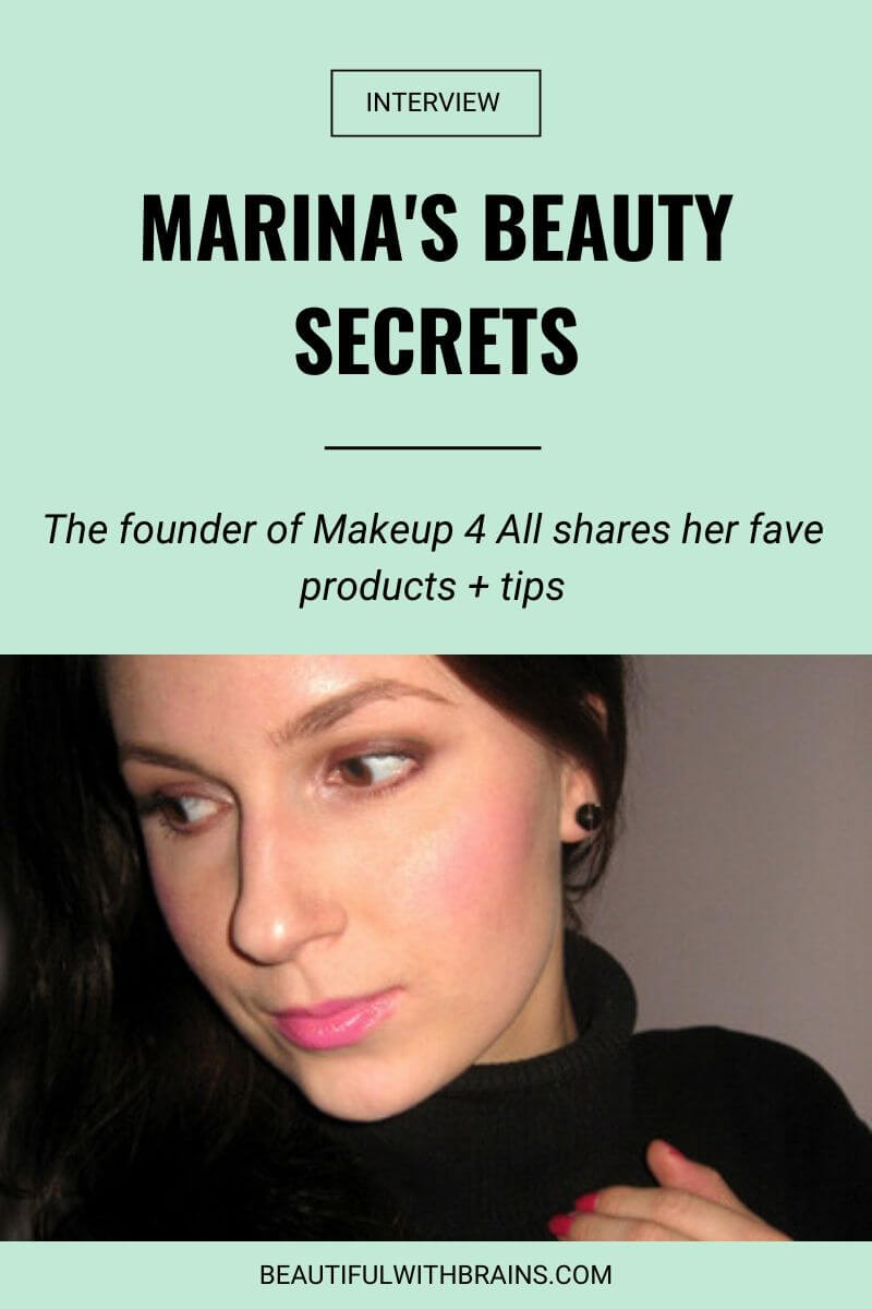 marina makeup4all interview