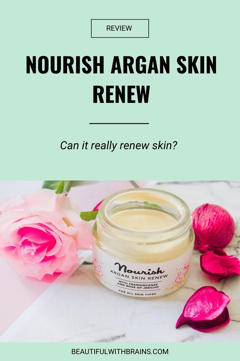 Nourish Argan Skin Renew review