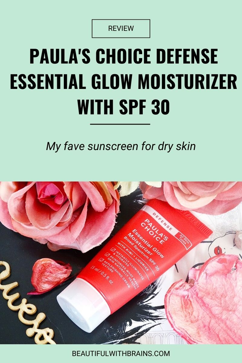 Paula's Choice Defense Essential Glow Moisturizer with SPF 30 review