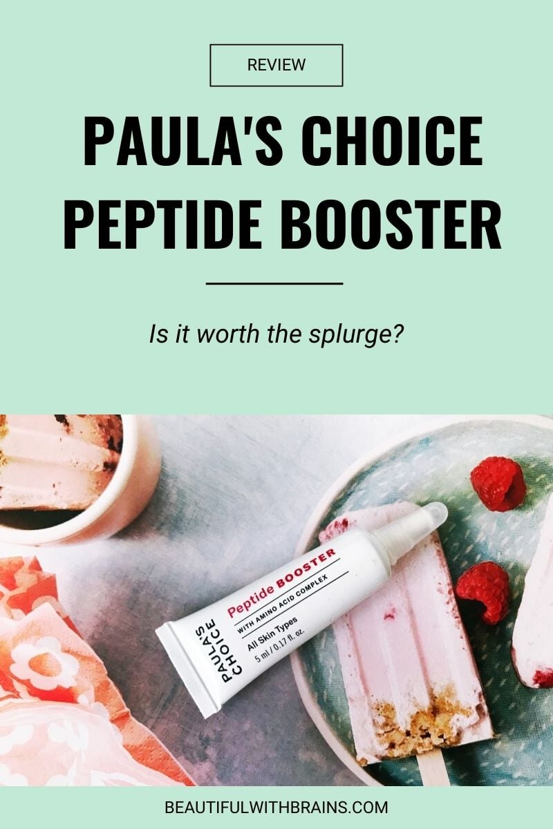 Paula's Choice peptide booster review