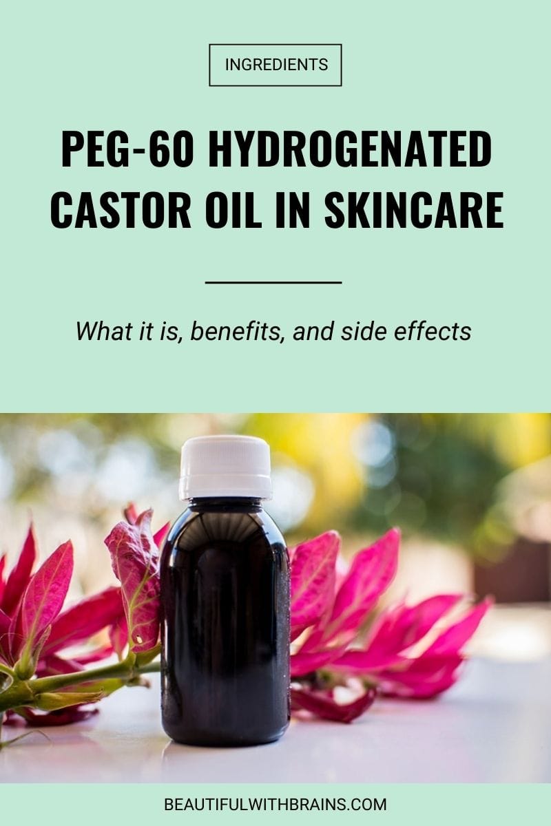 peg-60 hydrogenated castor oil skincare