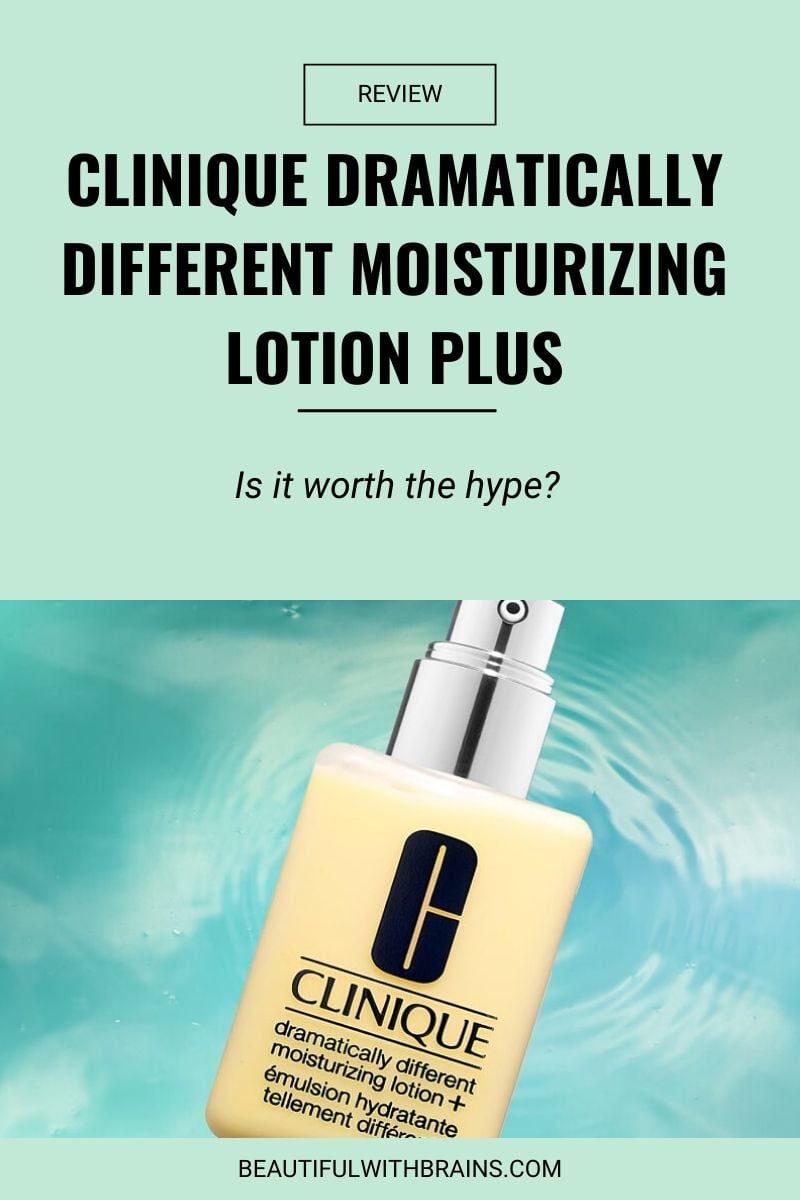 review clinique dramatically different moisturizing lotion plus