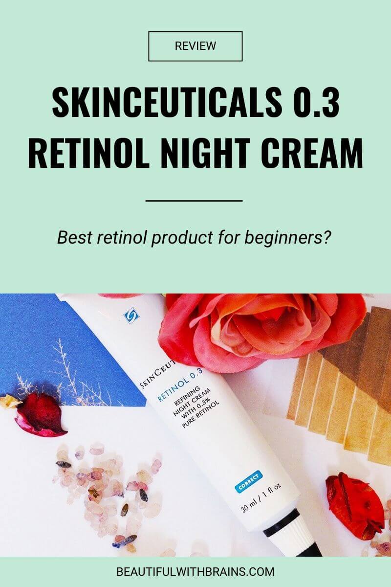 skinceuticals 0.3 retinol refining night cream review