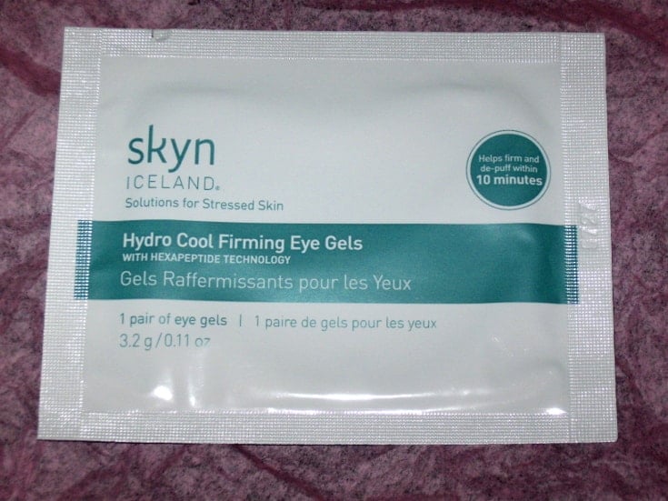 skyn iceland hydro cool firming eye gels