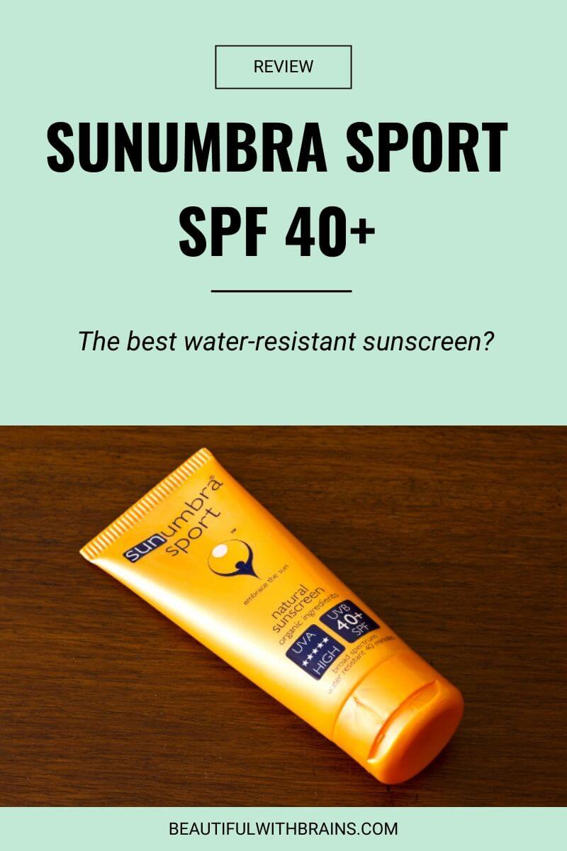 sunumbra sport spf 40 review