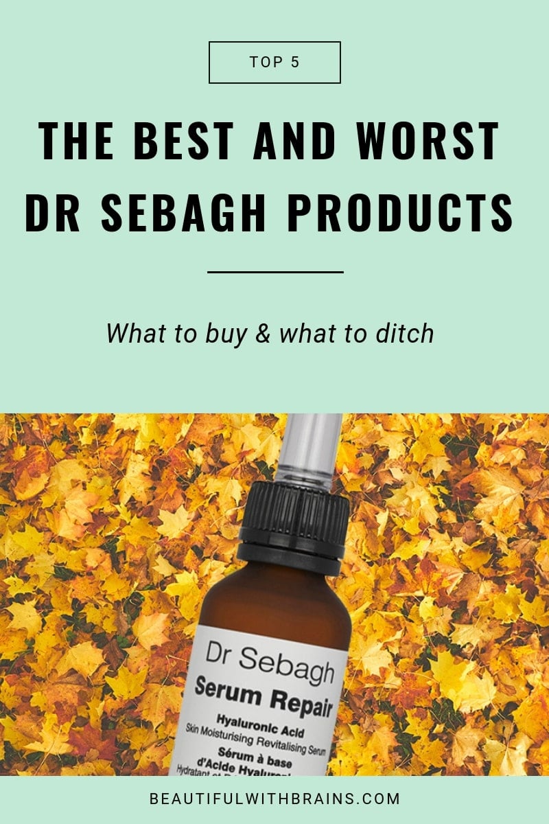 the best and worst dr Sebagh products