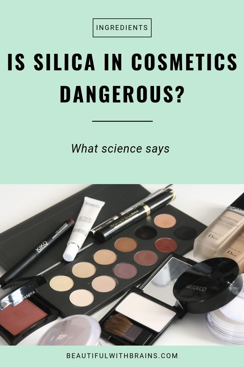 why silica in cosmetics is not dangerous