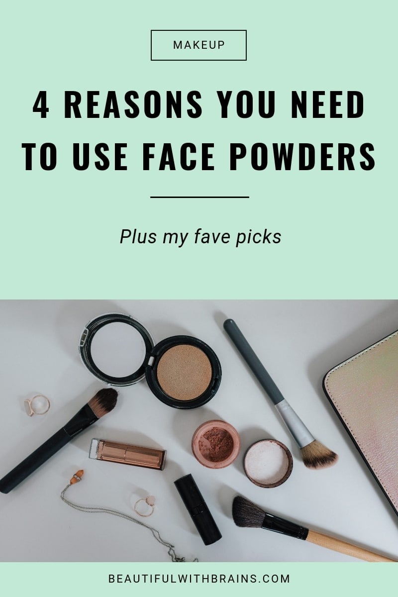 why use a face powder